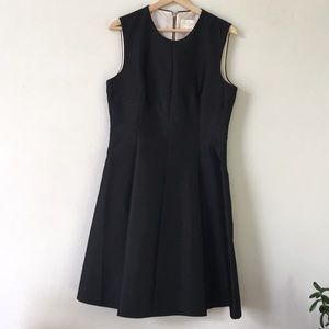 kate spade Emma All That Glitters Black Silk Dress